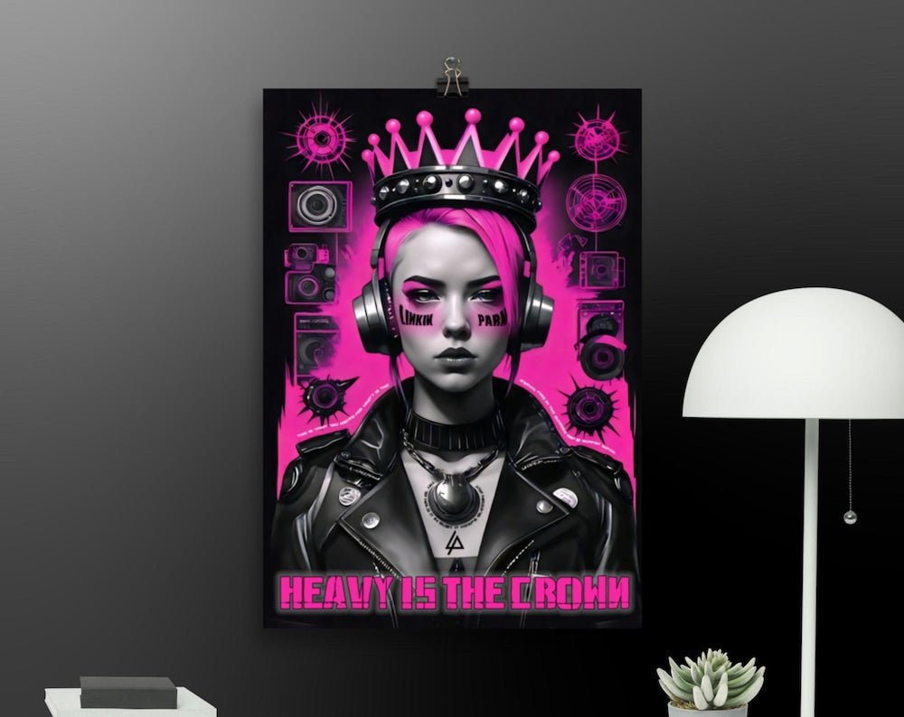 LINKIN PARK POSTER - Heavy Is The Crown Wall Art