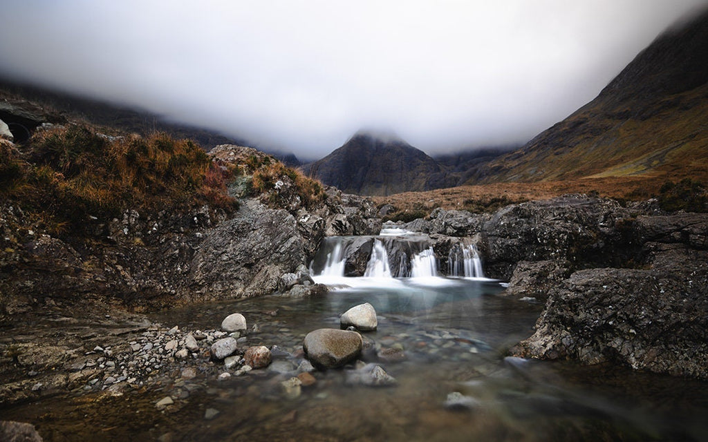 Printable Digital Download: Mystical Highlands - Fairy Pools of Isle of Skye Hi-Res Image for Printing either at home or professionally