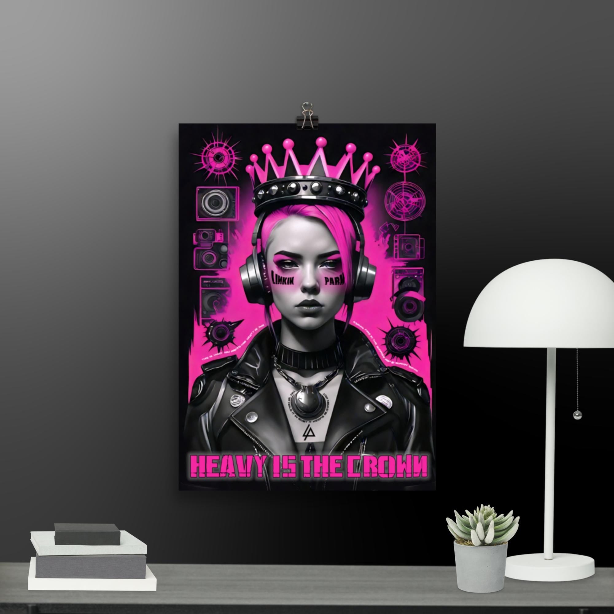 LINKIN PARK POSTER - Heavy Is The Crown Wall Art