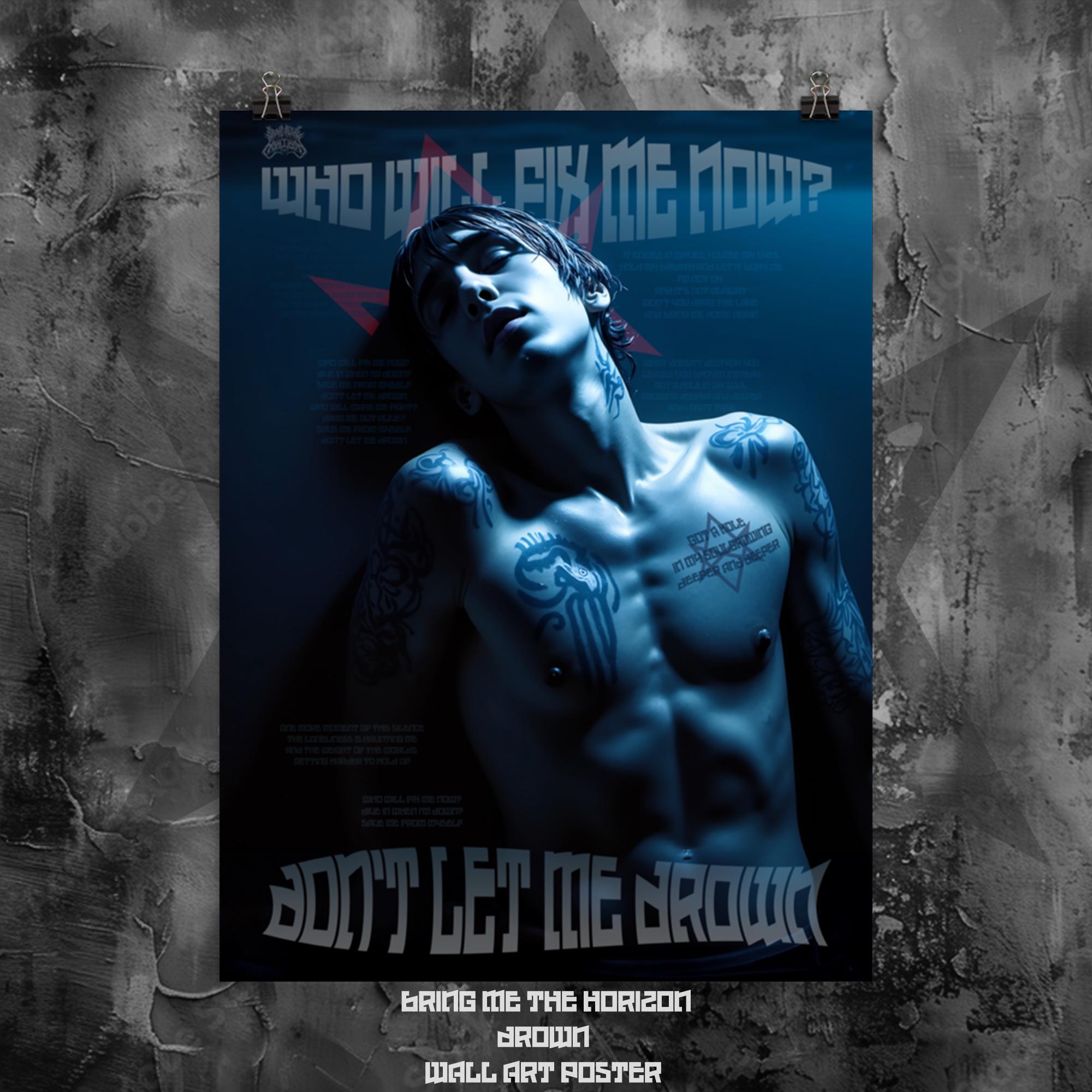 Bring Me The Horizon - Drown - Poster Print