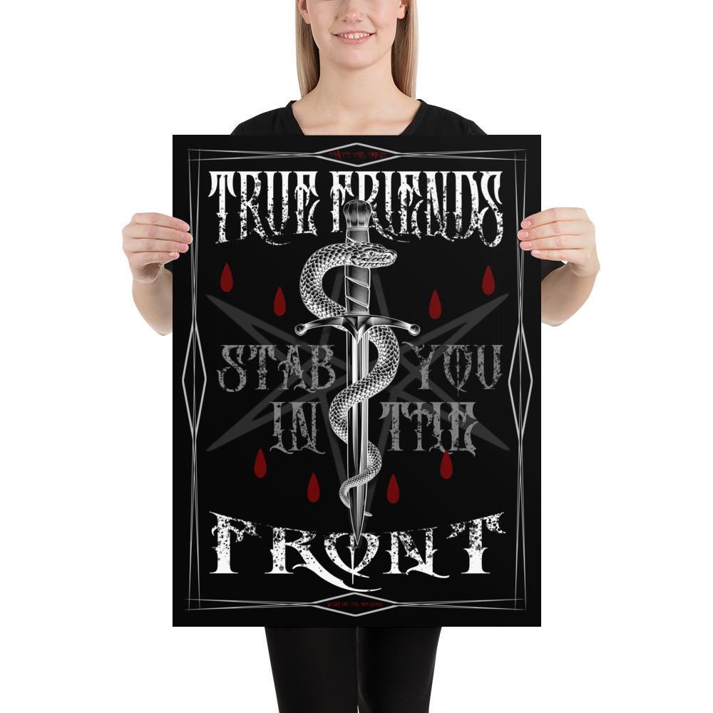 BMTH - True Friends - That's The Spirit - Large Format Poster - Bring Me The Horizon Art
