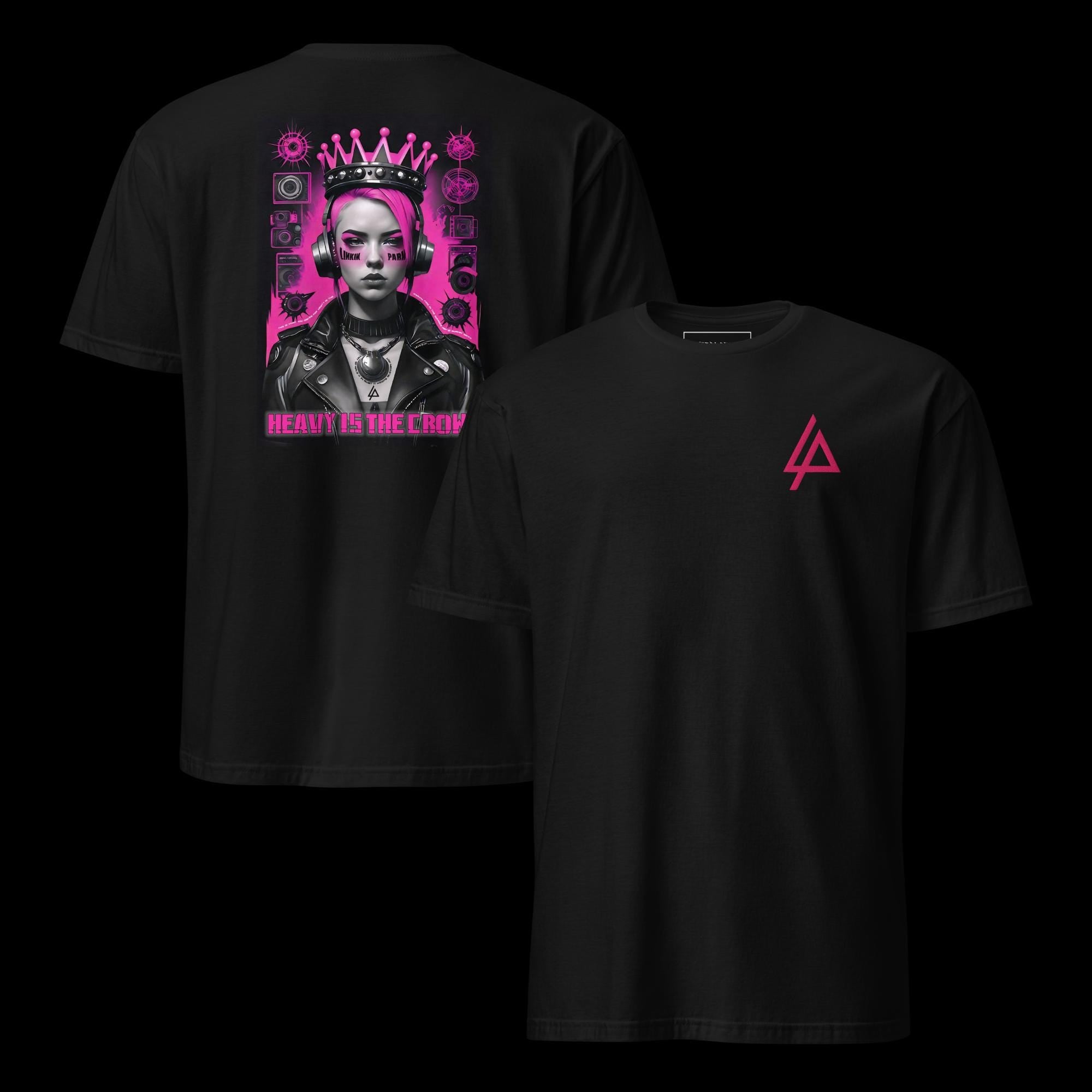 LINKIN PARK | Heavy Is The Crown - Unisex Embroidered T-Shirt