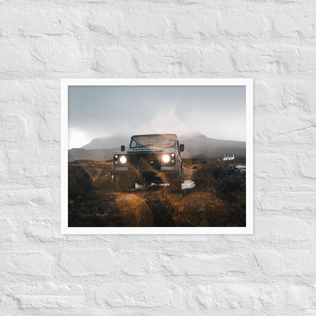 Land Rover Defender - Framed Print, Defender 110