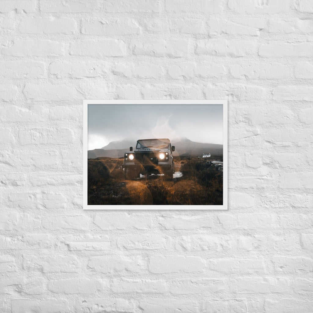 Land Rover Defender - Framed Print, Defender 110